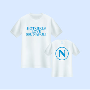 T-shirt "Hot Girls Love SSC Napoli"