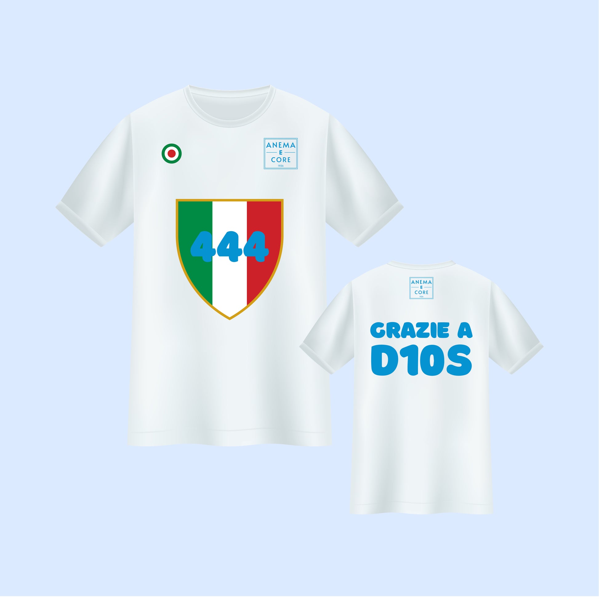 T-shirt "Grazie a D10S"